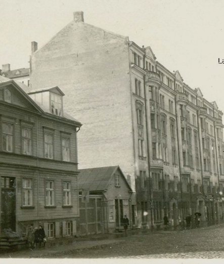Vēsturisks skats uz Matīsa ielas apbūvi